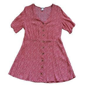 H&M Ditsy Floral Mini Dress